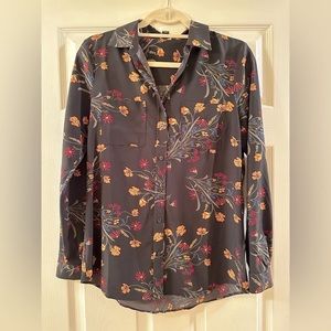 RW&CO Floral Blouse